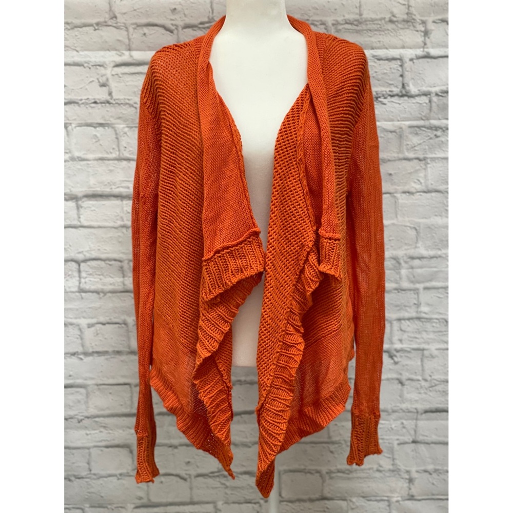 Orange/Rust Flowy Cardigan